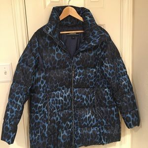 Land’s End animal print jacket